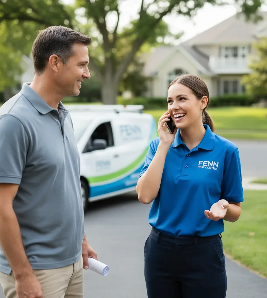Fenn Pest Control customer support in Bowie
